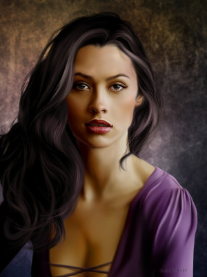 Drina portrait by Christine Griffin